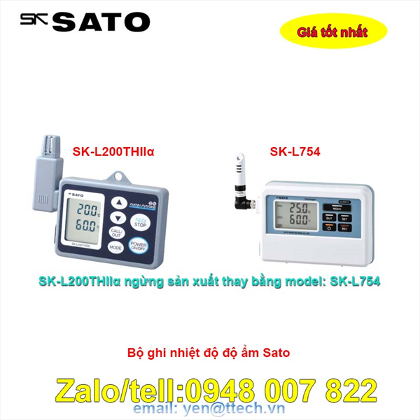 Nhiệt Kế SK-L200THIIα (SATO)