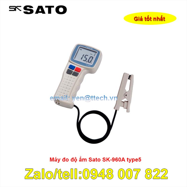Máy đo độ ẩm Sato SK-960A type5