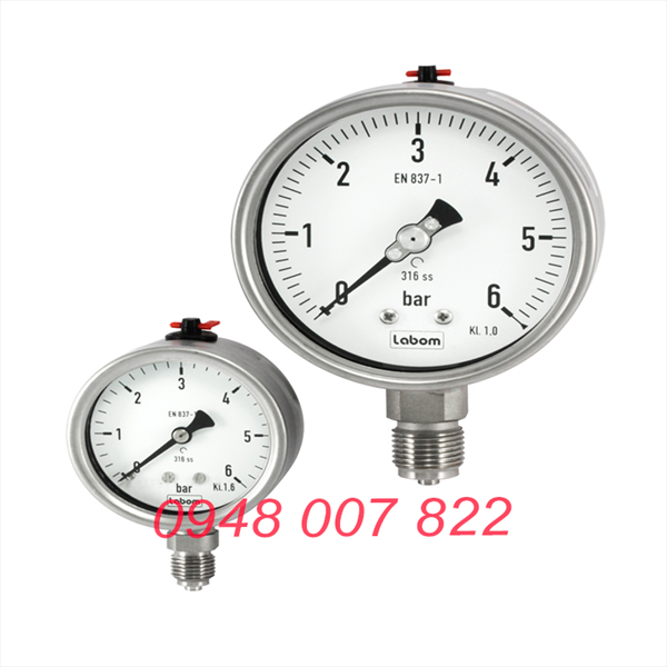 Đồng hồ đo áp suất BA5100  ( LABOM)