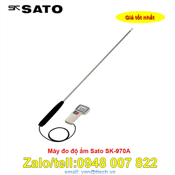 Máy đo độ ẩm Sato SK-970A