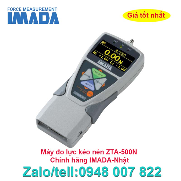 Máy đo lực kéo nén Imada ZTA-500N| Chính Hãng IMADA-NHẬT