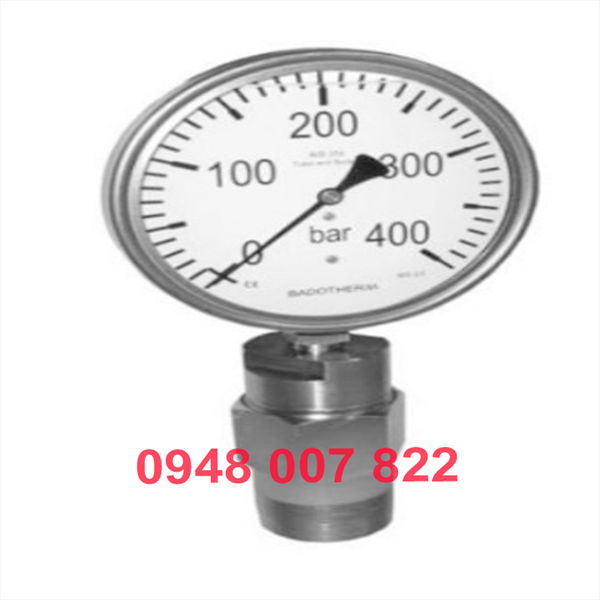 Đồng hồ đo áp suất BDT15 (Badotherm)