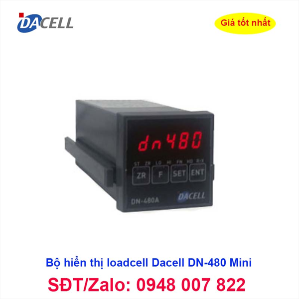 Dacell Bộ hiển thị loadcell Dacell DN-480 Mini